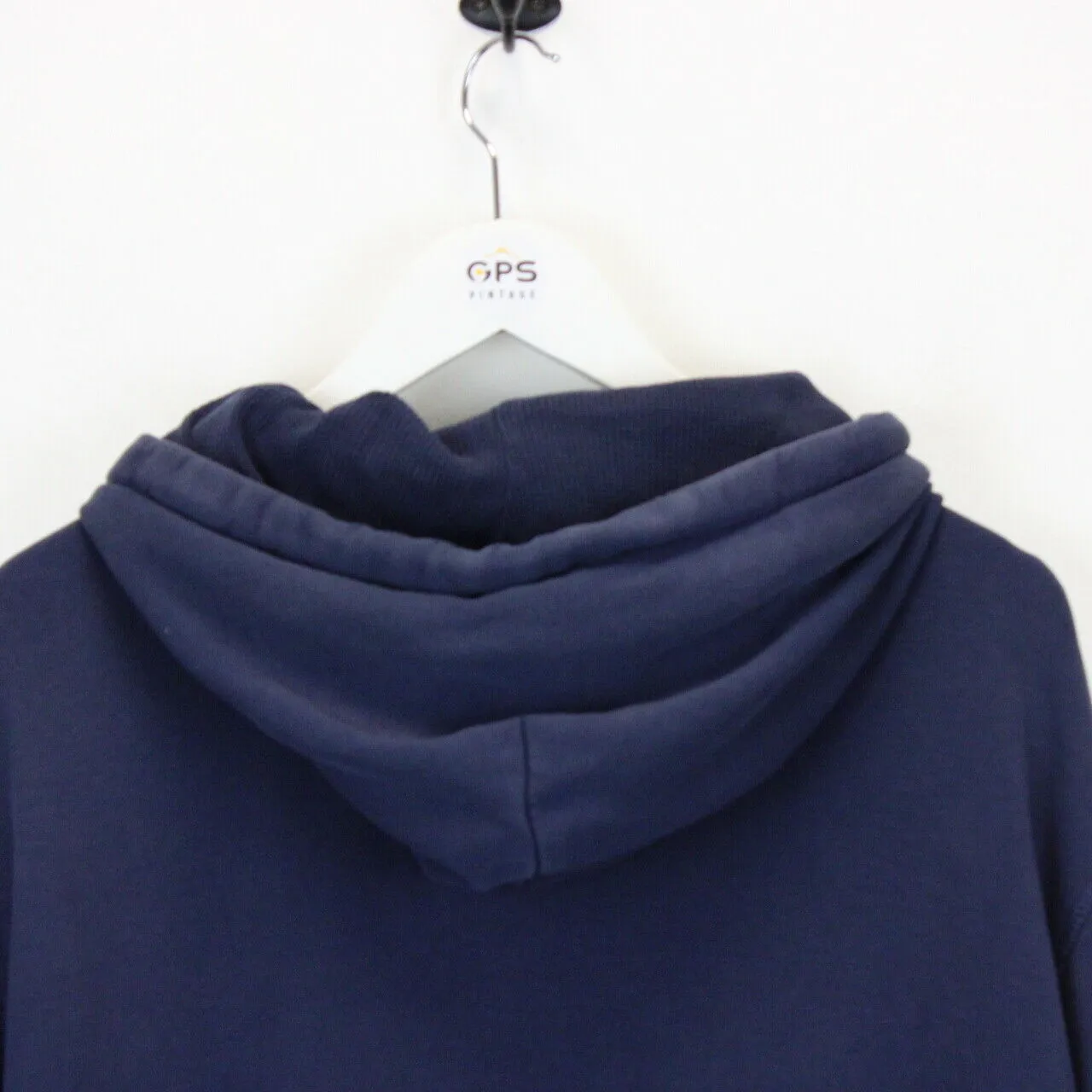 RALPH LAUREN Hoodie Navy Blue | Large