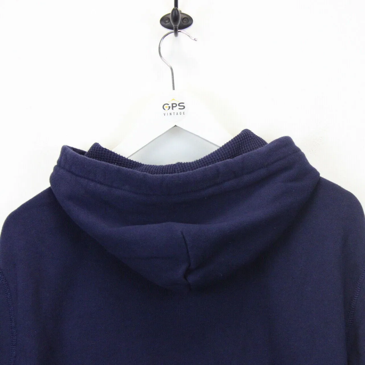 RALPH LAUREN Hoodie Navy Blue | Medium