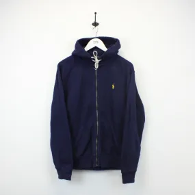 RALPH LAUREN Hoodie Navy Blue | Medium