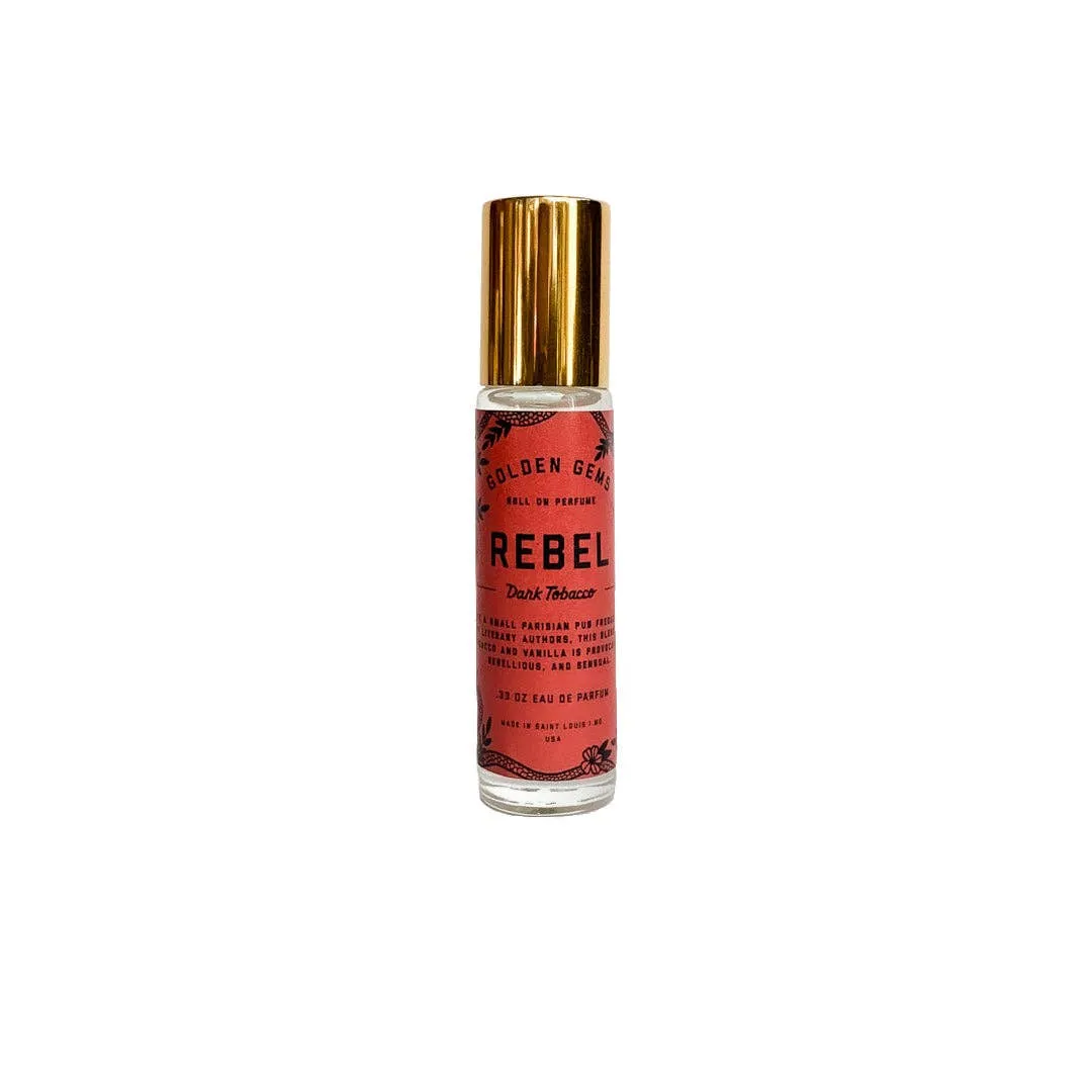 Rebel Dark Tobacco Roll On Perfume by Golden Gems