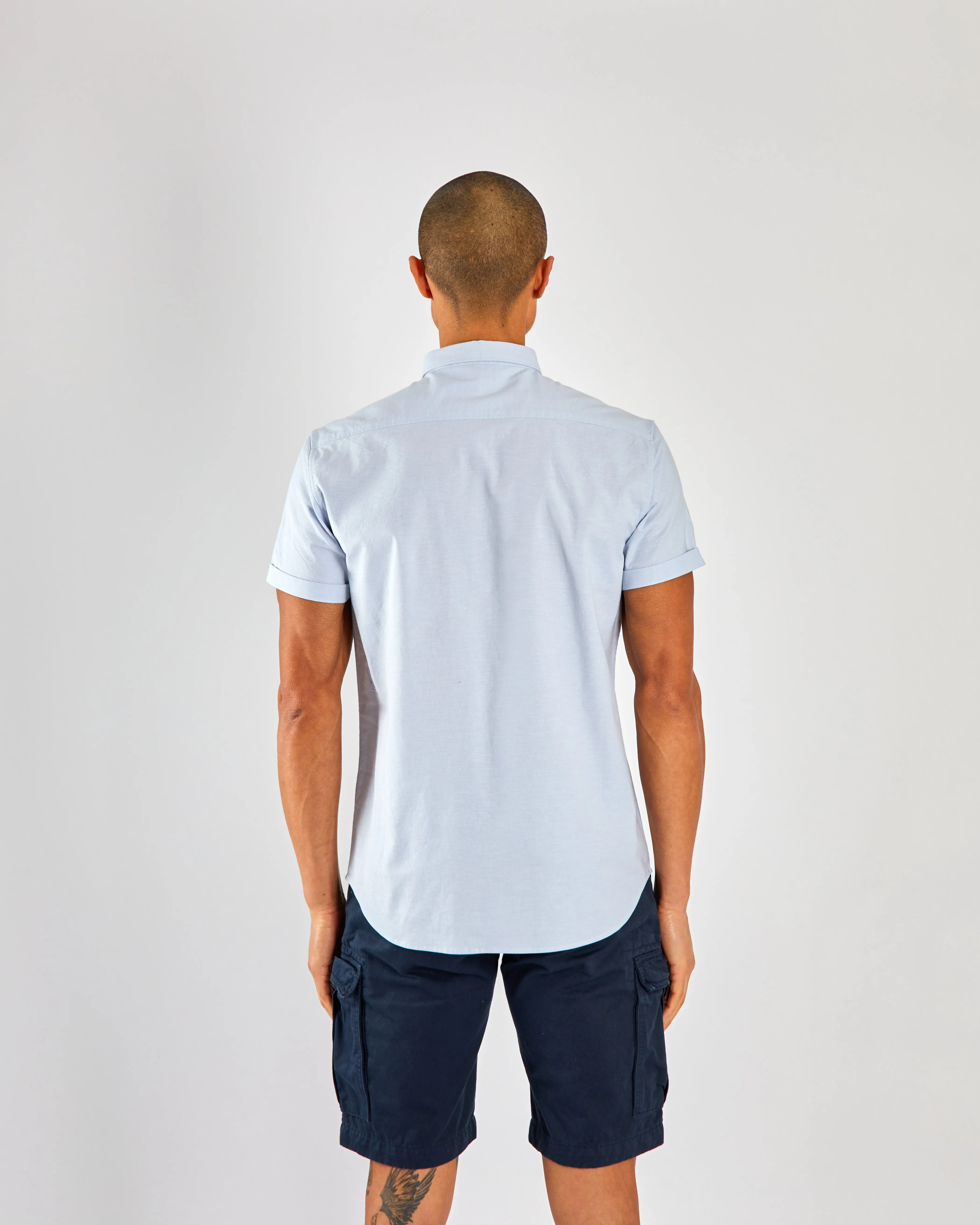 Ryan Oxford SS Shirt Clear Sky