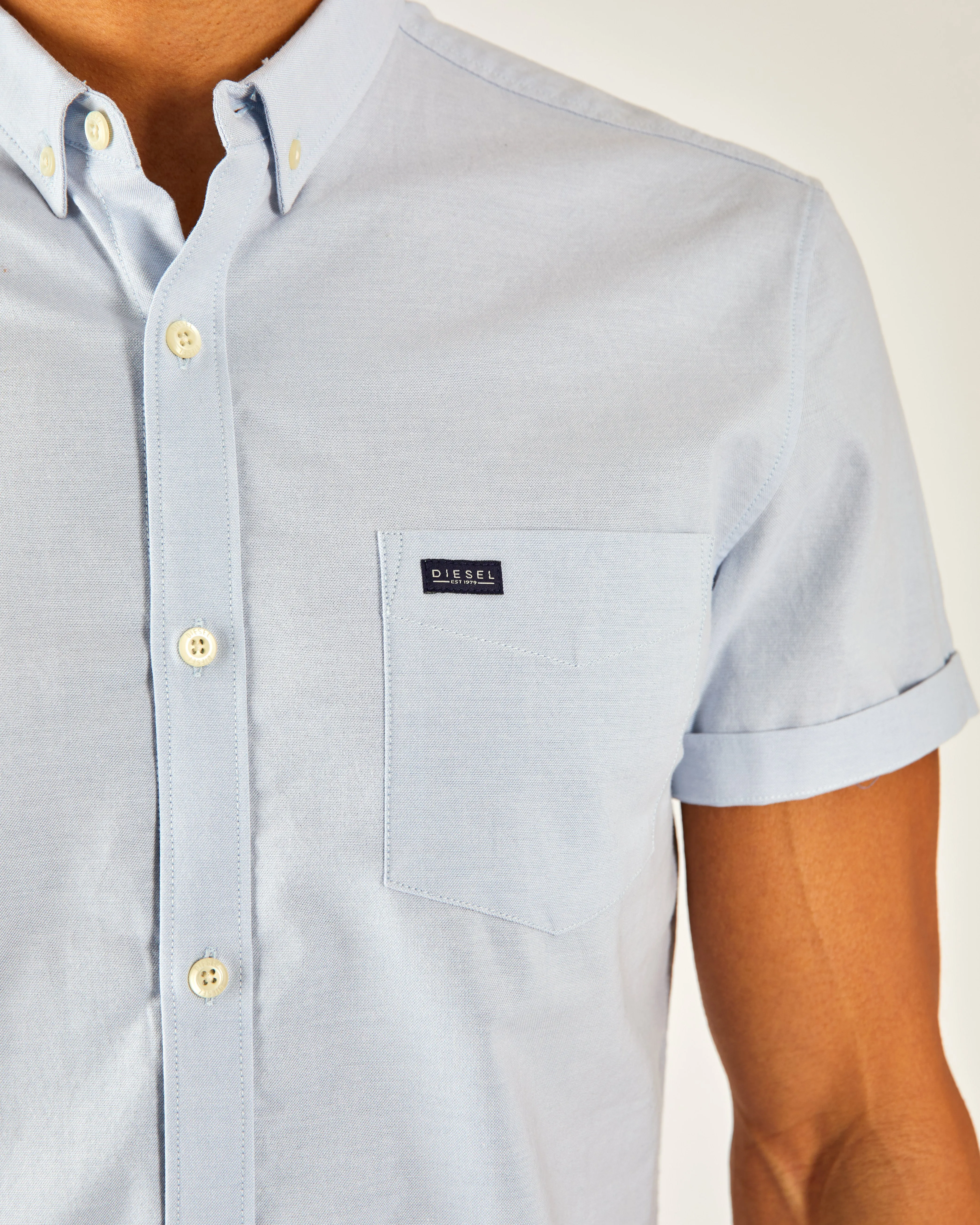 Ryan Oxford SS Shirt Clear Sky