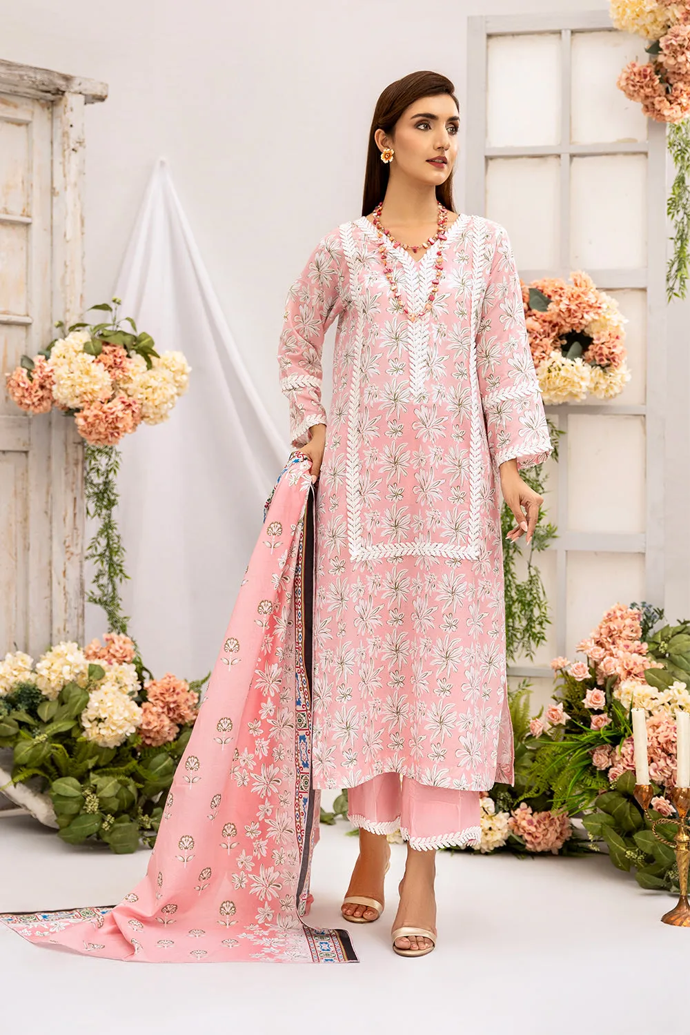 Safwa Praha Vol-07 Fine Digital Printed Lawn Unstitched 3Pc Suit SPH-65