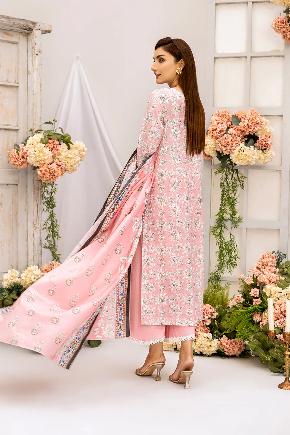 Safwa Praha Vol-07 Fine Digital Printed Lawn Unstitched 3Pc Suit SPH-65