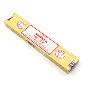 Satya Vanilla incense sticks 15g