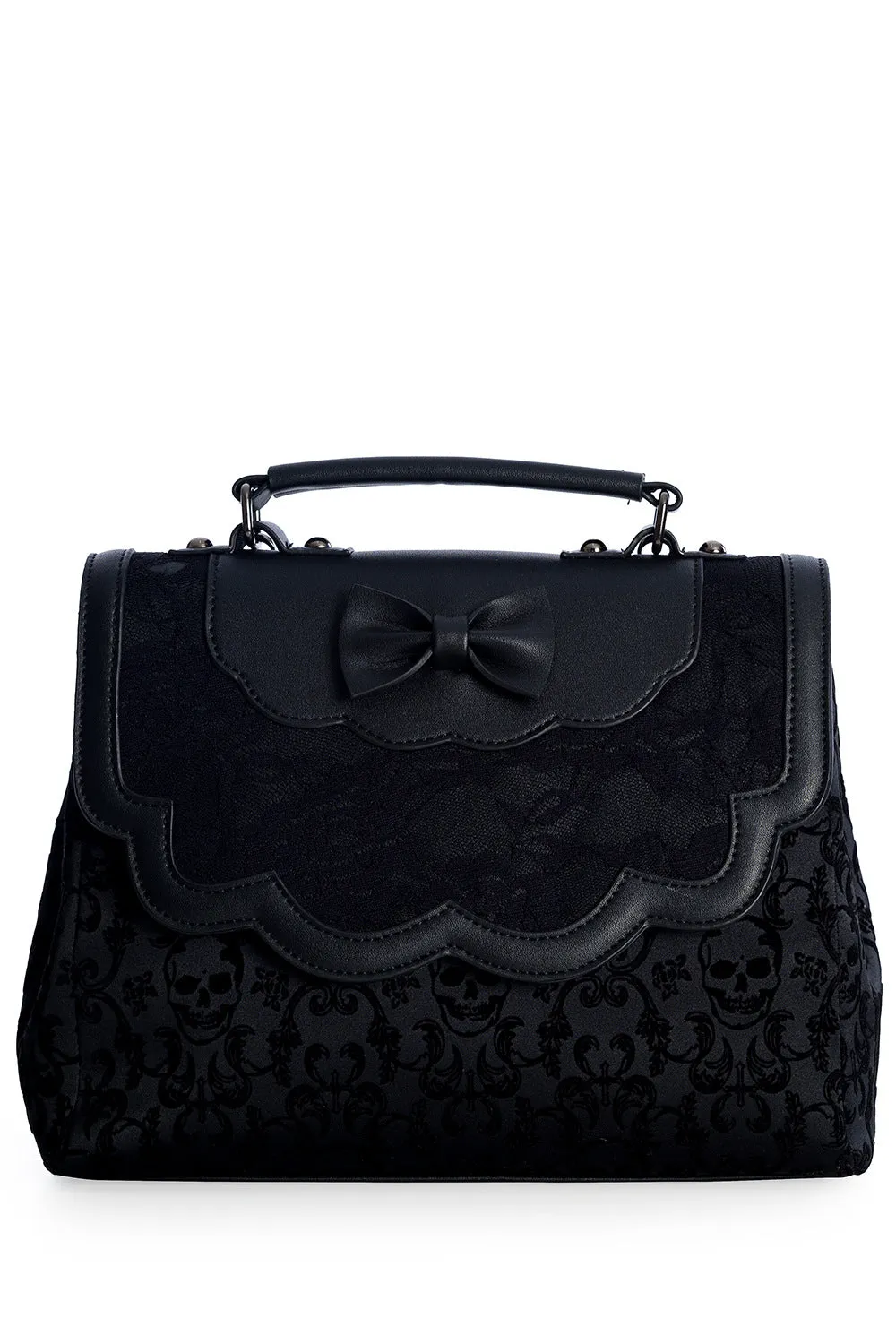 SCARLET ILLUSION HANDBAG