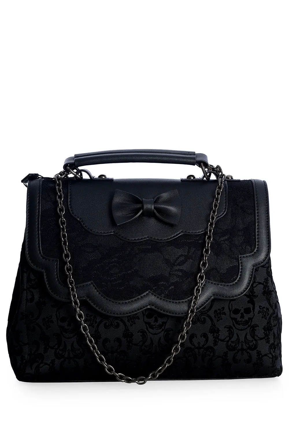 SCARLET ILLUSION HANDBAG