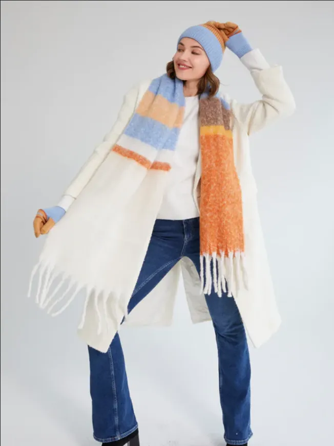 Shiraleah Ember Color Block Scarf