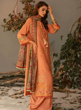 Sobia Nazir Embroidered Karandi Unstitched 3 Piece Suit - SN23AW 2B