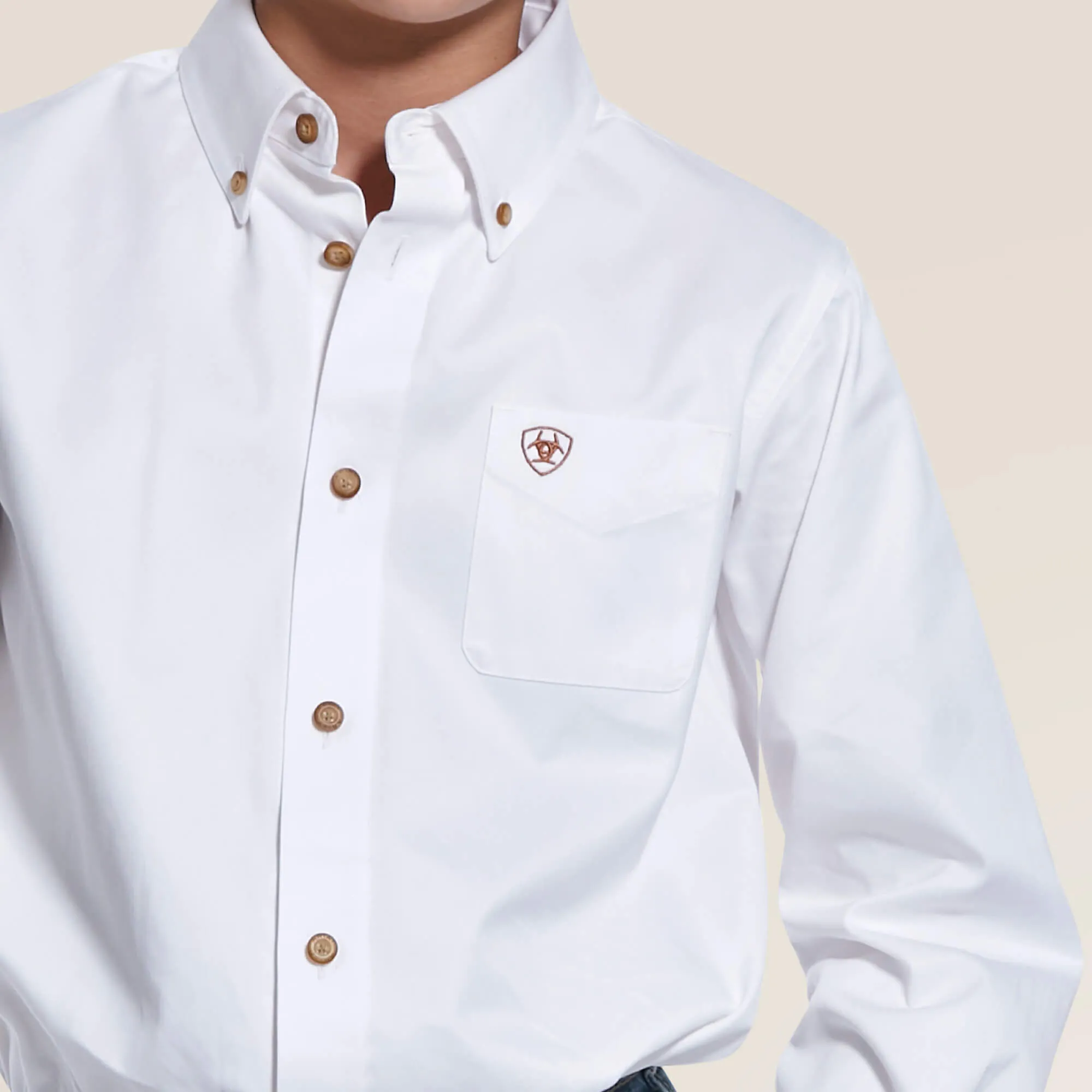 Solid Twill Classic Fit Shirt