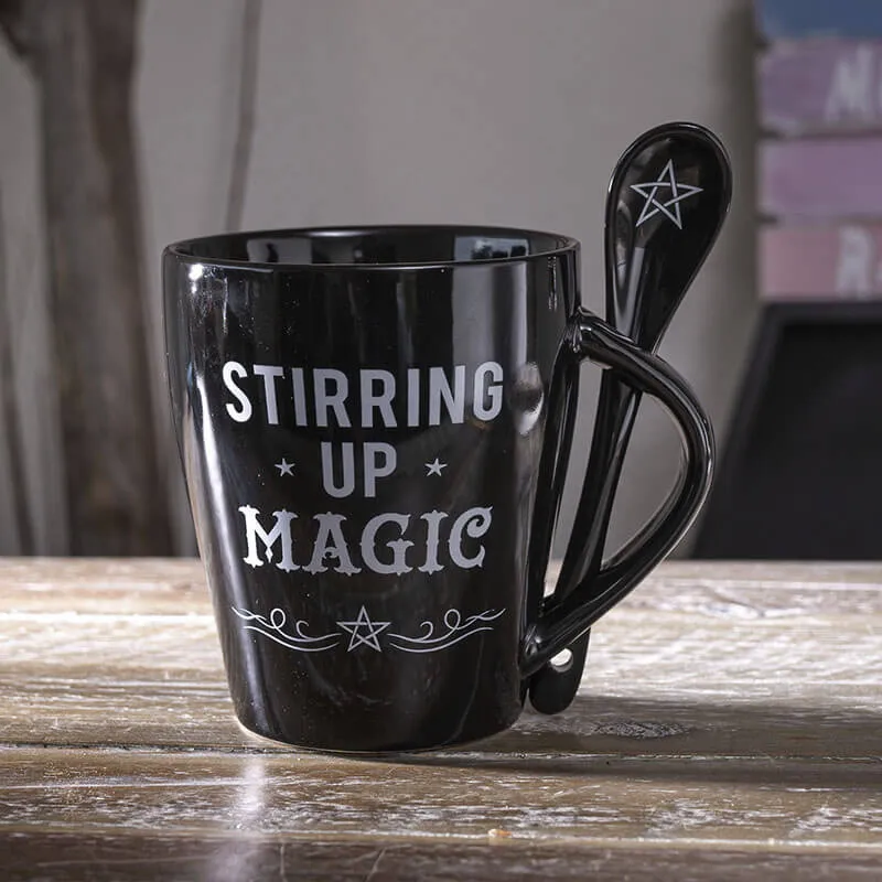 Stirring Up Magic Mug & Spoon Set