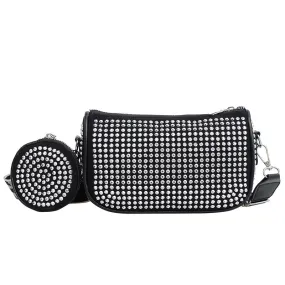 Suzy Handbag in Black & White