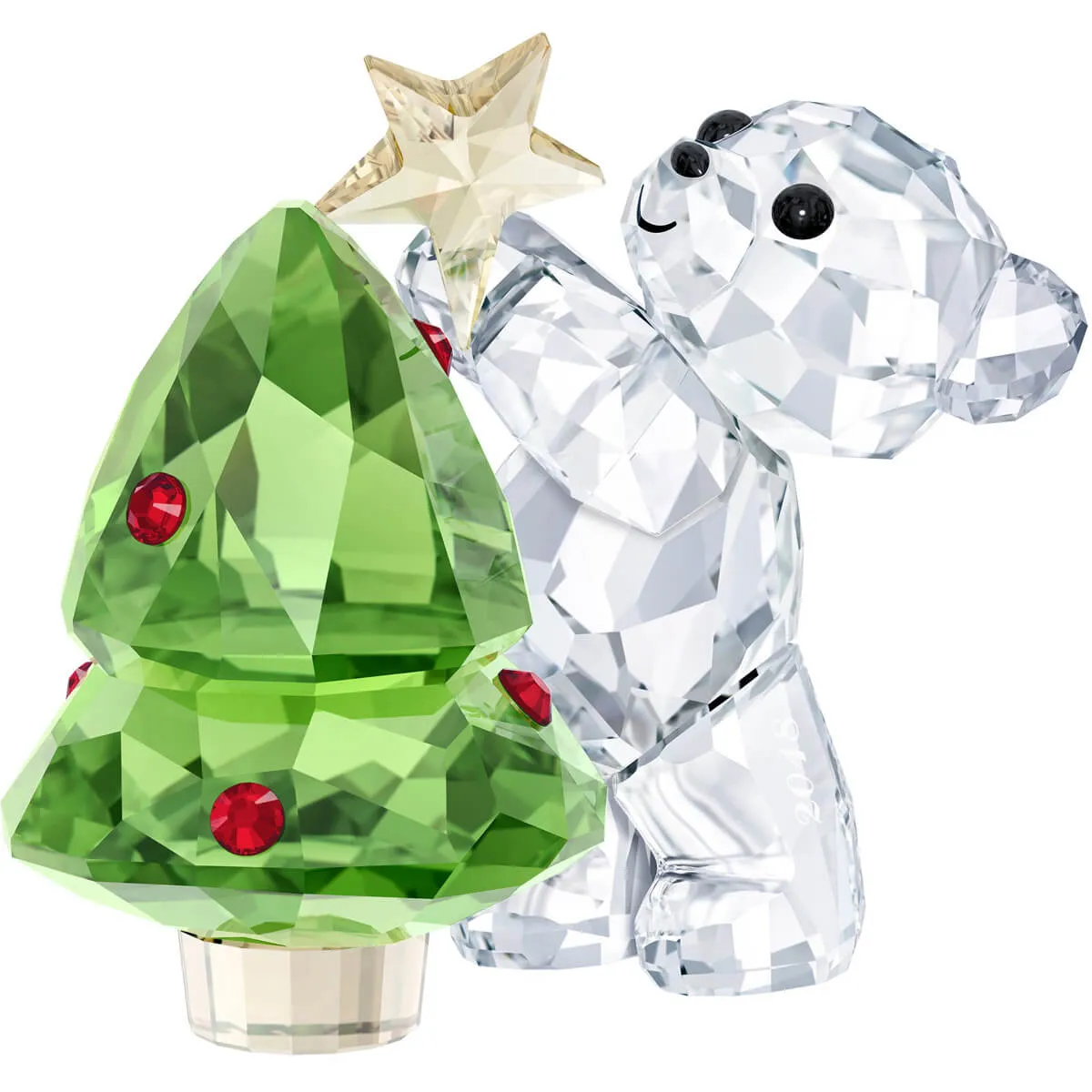 Swarovski Crystal Christmas Figurine KRIS BEAR CHRISTMAS 2018 -5399267