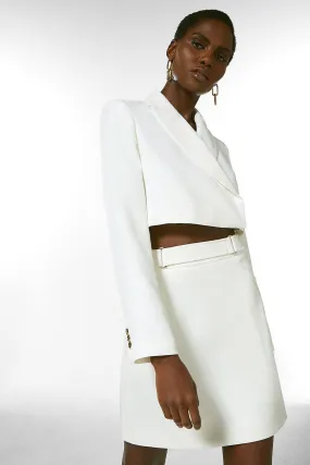 Tailored Cropped Jacket | Karen Millen