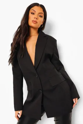 Tailored Lace Up Back Blazer