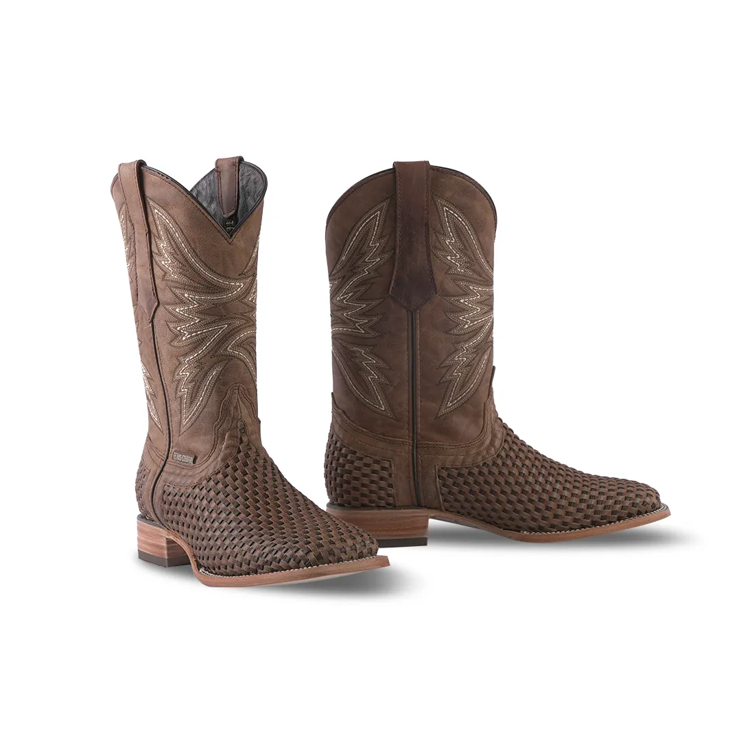 Texas Country Western Boot Sierra Orix Square Toe E634