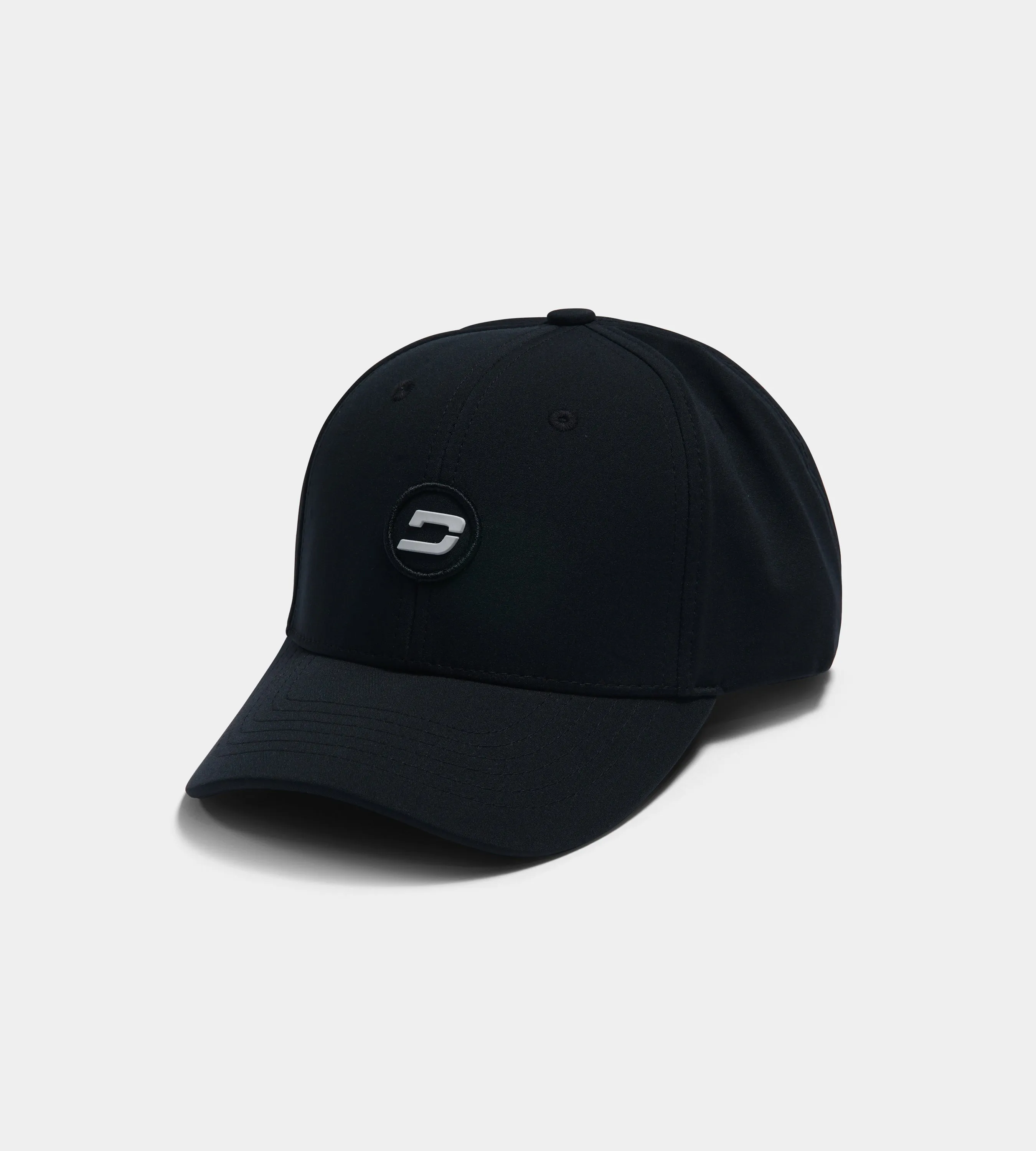 THE D BADGE CAP - BLACK