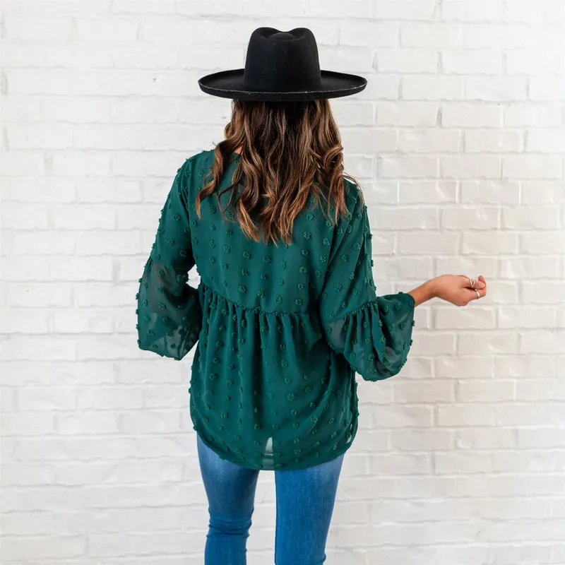 The Dottie Top: Green