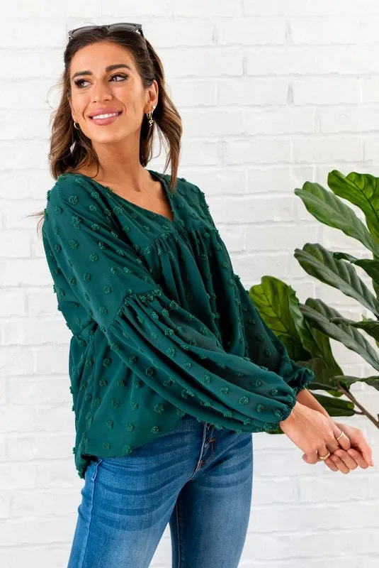 The Dottie Top: Green