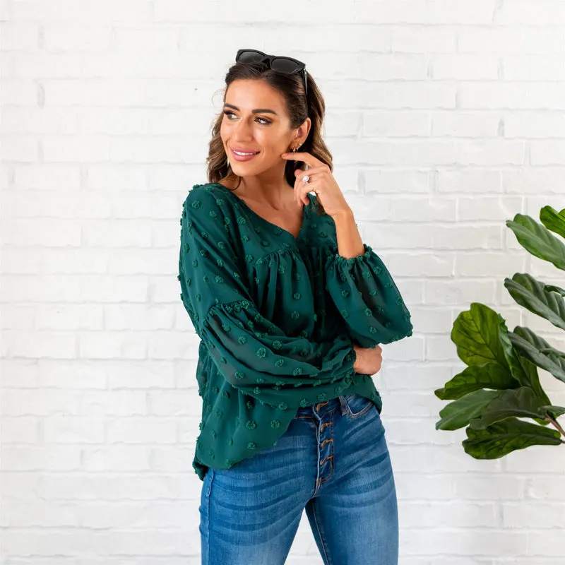 The Dottie Top: Green