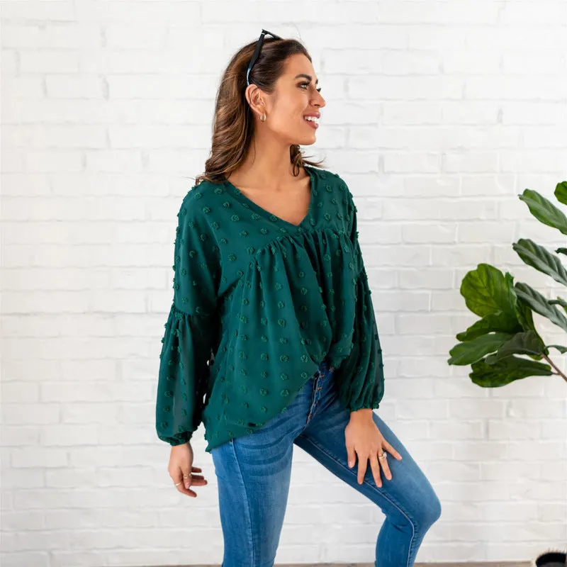 The Dottie Top: Green