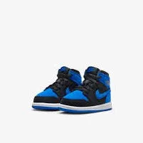 Toddler Jordan 1 Retro High OG-BLACK/ROYAL BLUE-WHITE-ROYAL BLUE