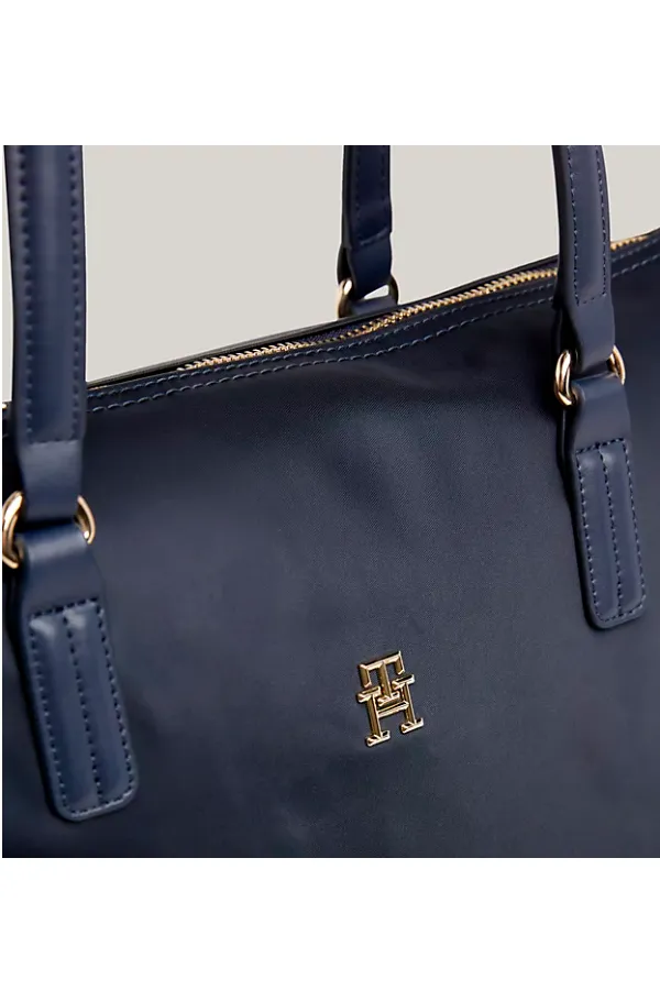 Tommy Hilfiger Women Signature Tote Bag Dark Blue