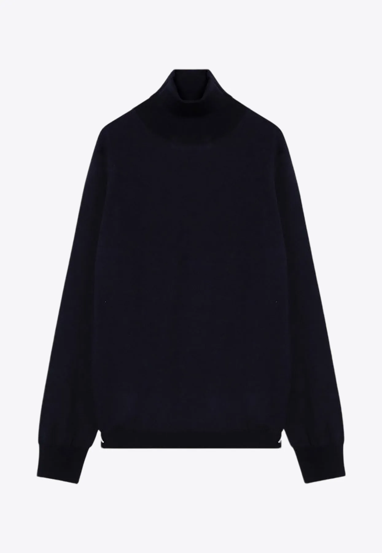 Turtleneck Wool Knit Sweater