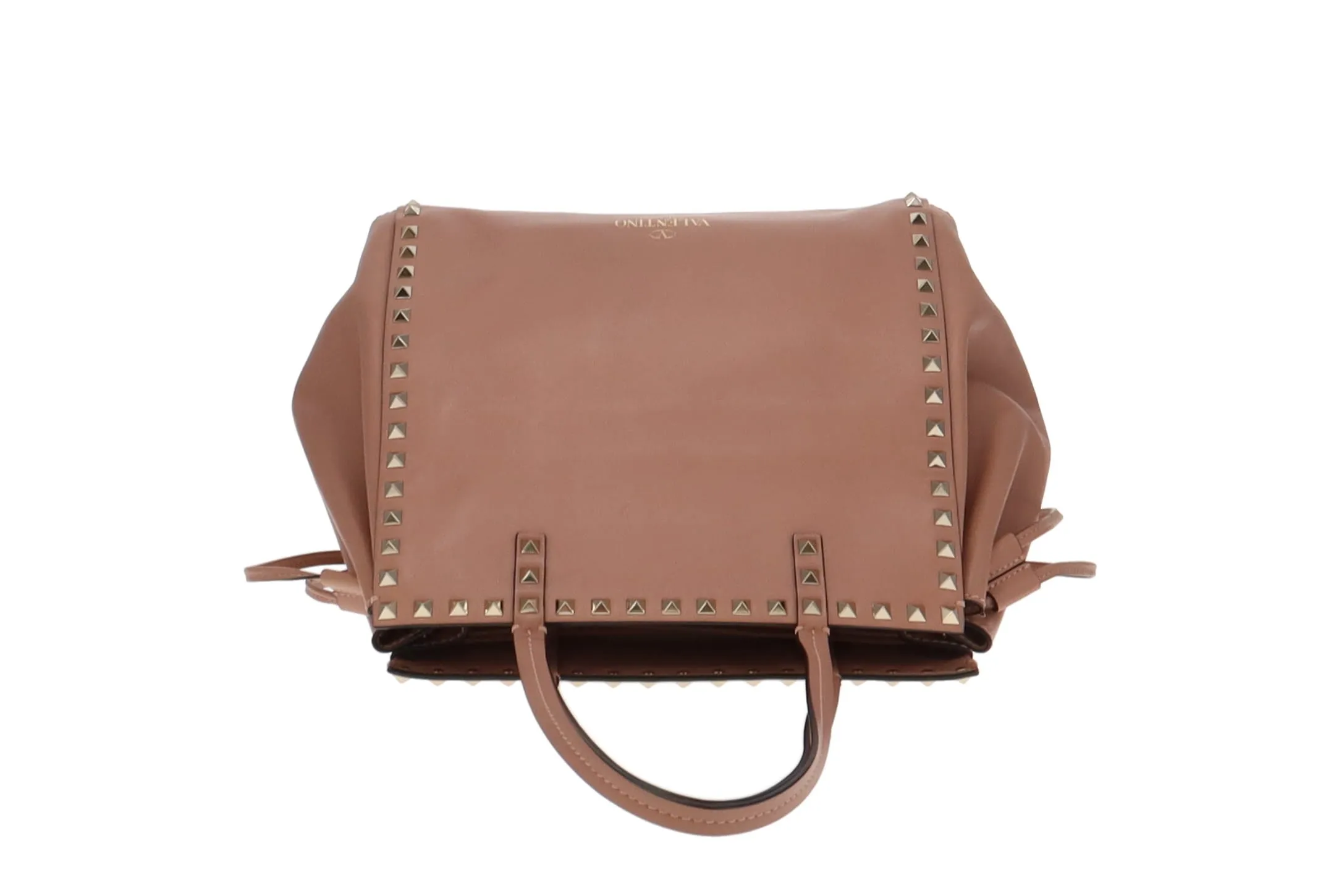 Valentino Dusty Pink Rockstud Tote Bag