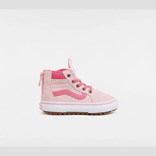 Vans TODDLER MTE SK8-HI ZIP SHOES (1-4 YEARS) (PINK/MULTI) PINK