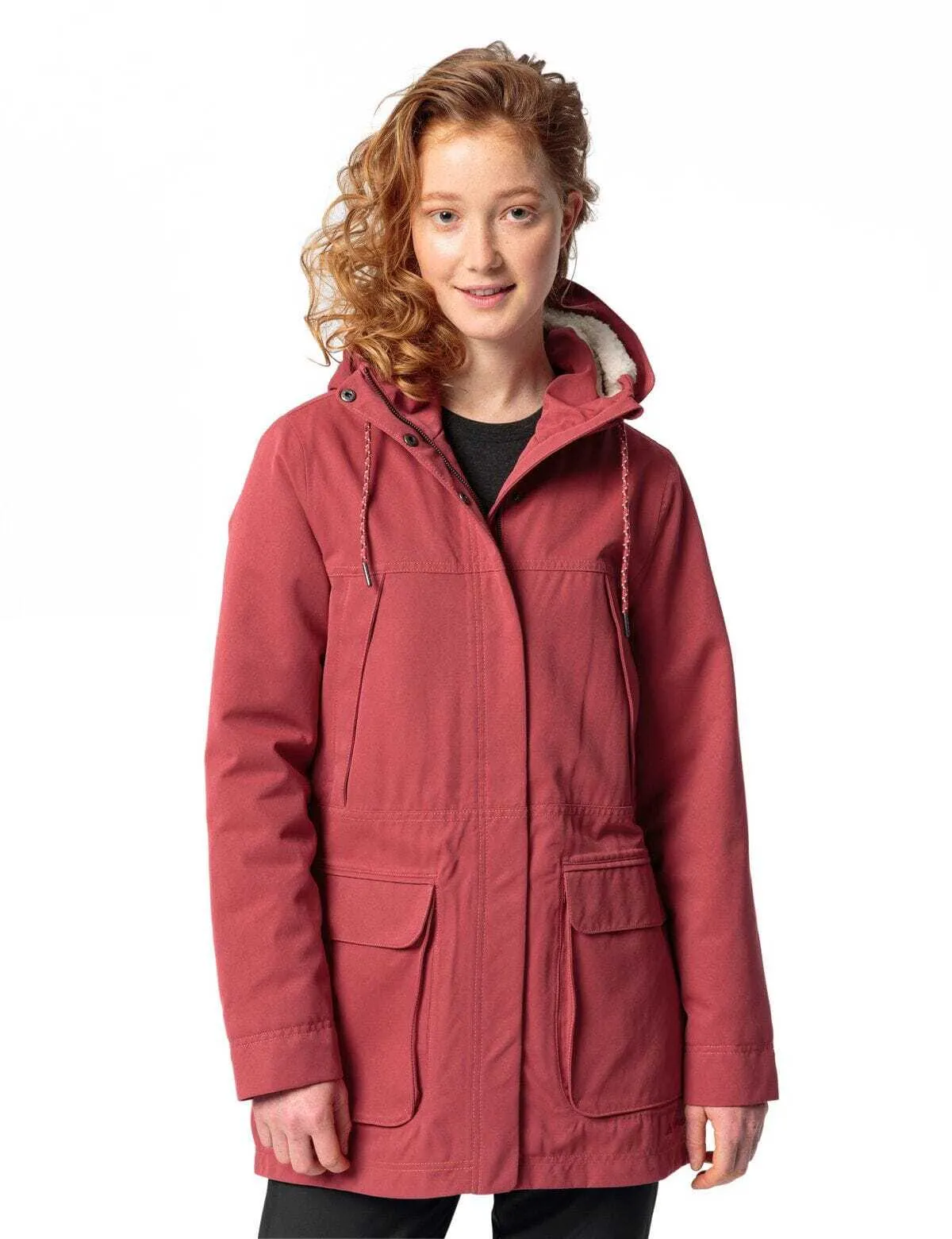 Vaude Women's Manukau II Parka, Brick / 38