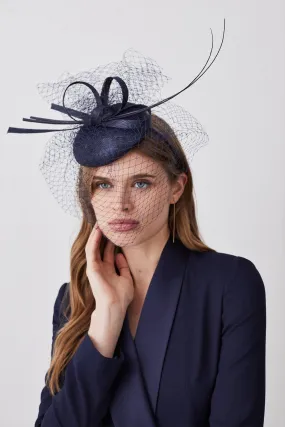 Veiled Bow Fascinator | Karen Millen