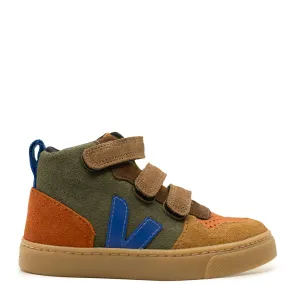 Veja Multico Mud Paros Suede Hi Top Sneaker