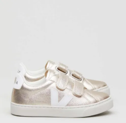 Veja Platinum Velcro Sneaker