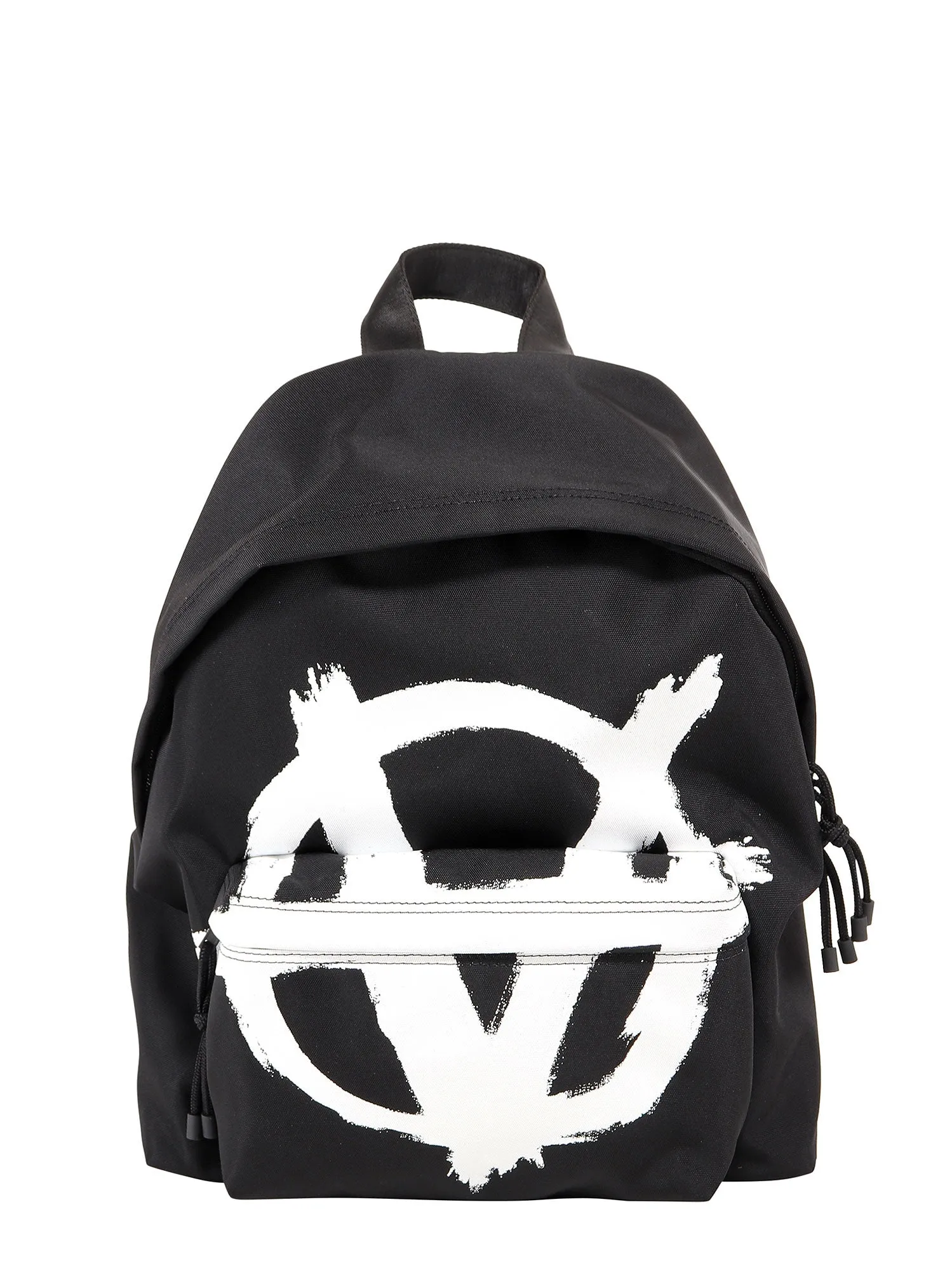 Vetements Logo Printed Zipped Backpack