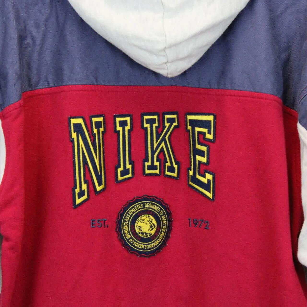 Vintage 80s NIKE Hoodie Multicolour | Medium