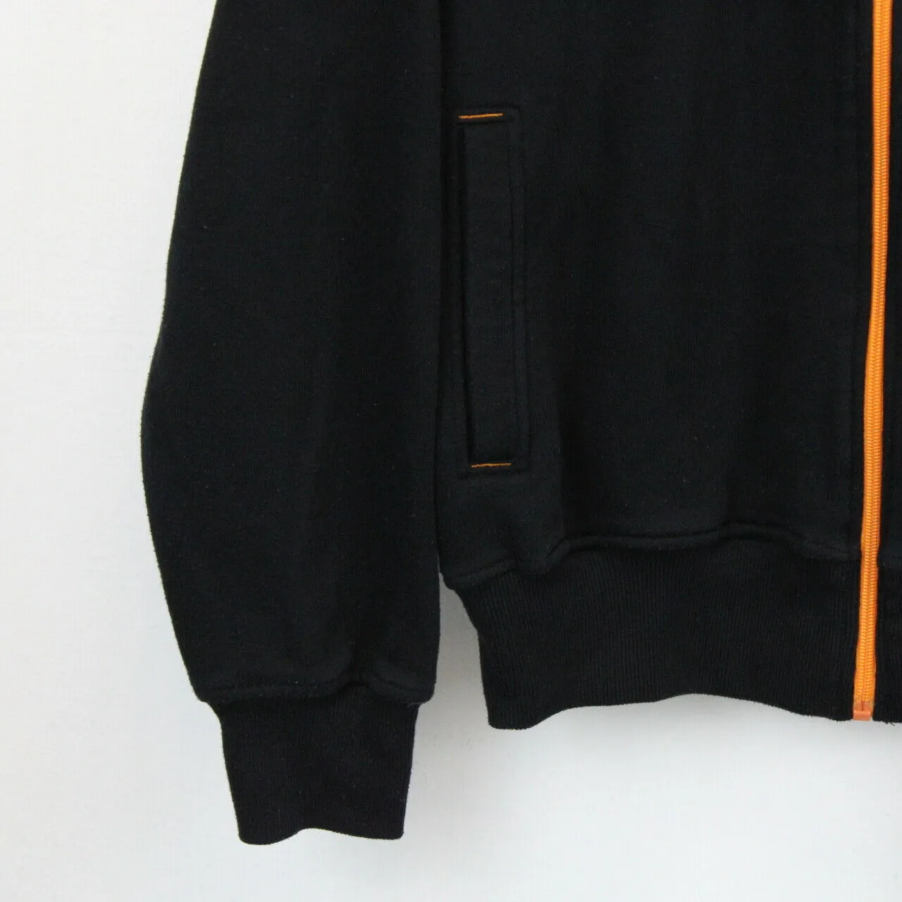 Vintage ELLESSE Hoodie Black | Large