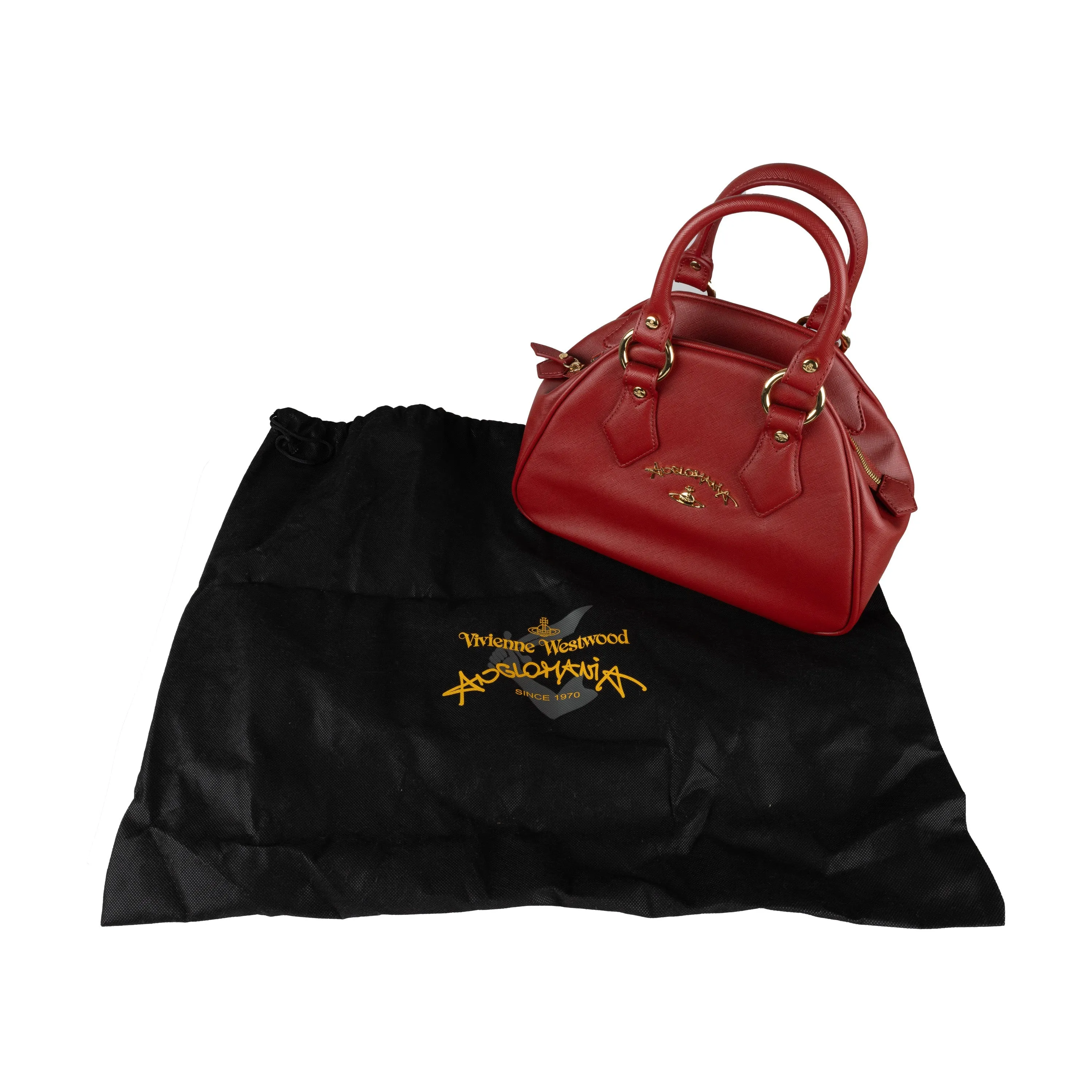 Vivienne Westwood Anglomania Divina Red Handbag - '10s