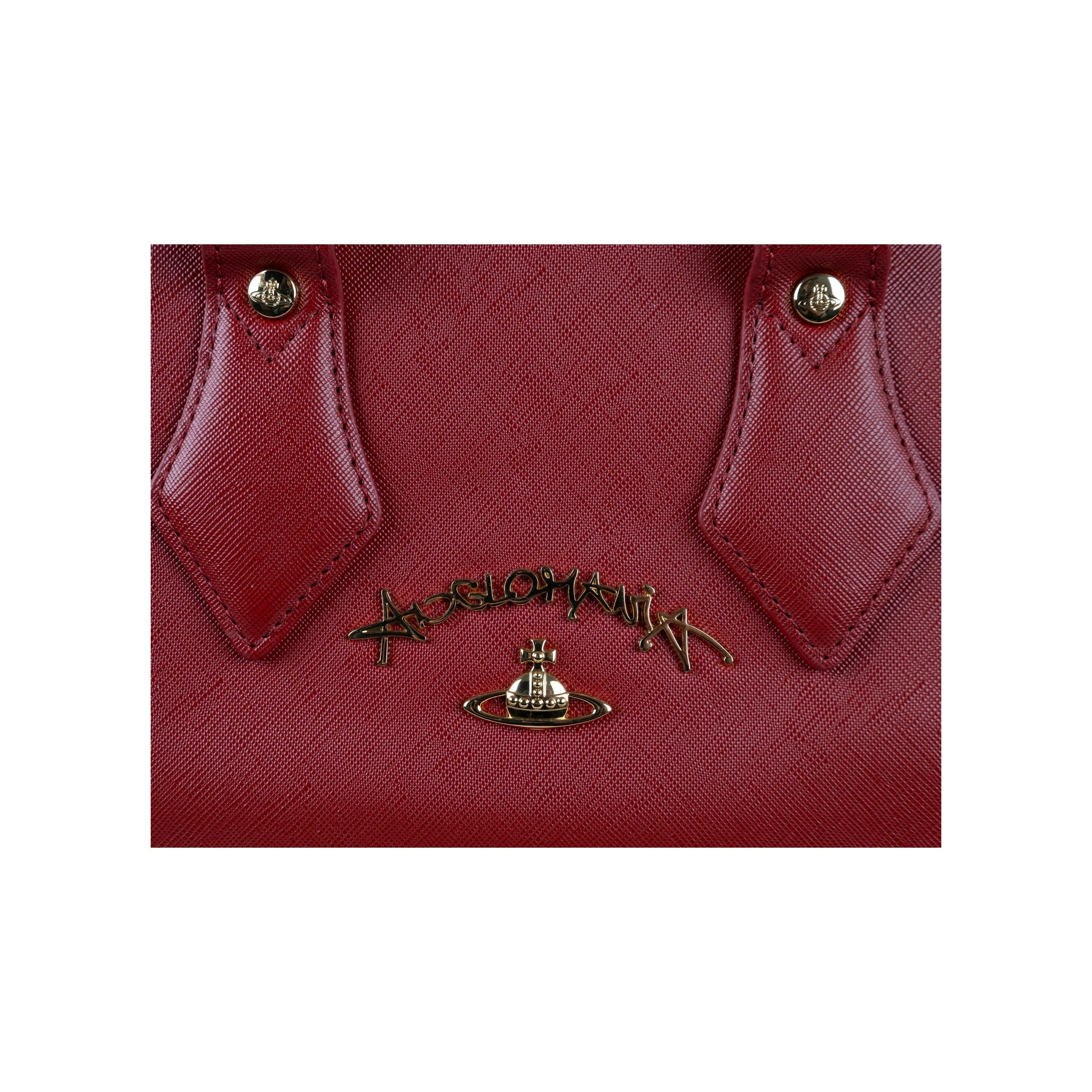 Vivienne Westwood Anglomania Divina Red Handbag - '10s