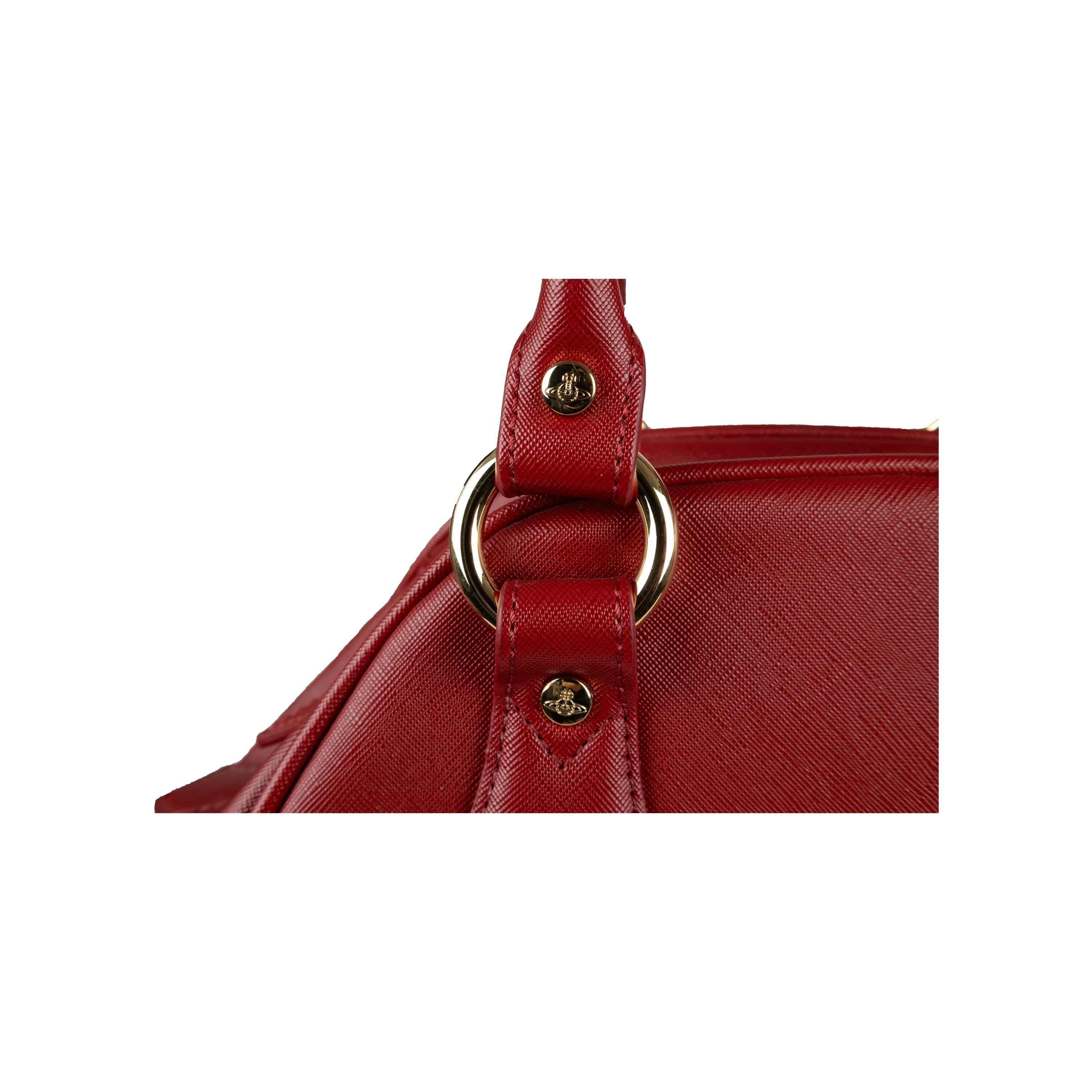 Vivienne Westwood Anglomania Divina Red Handbag - '10s