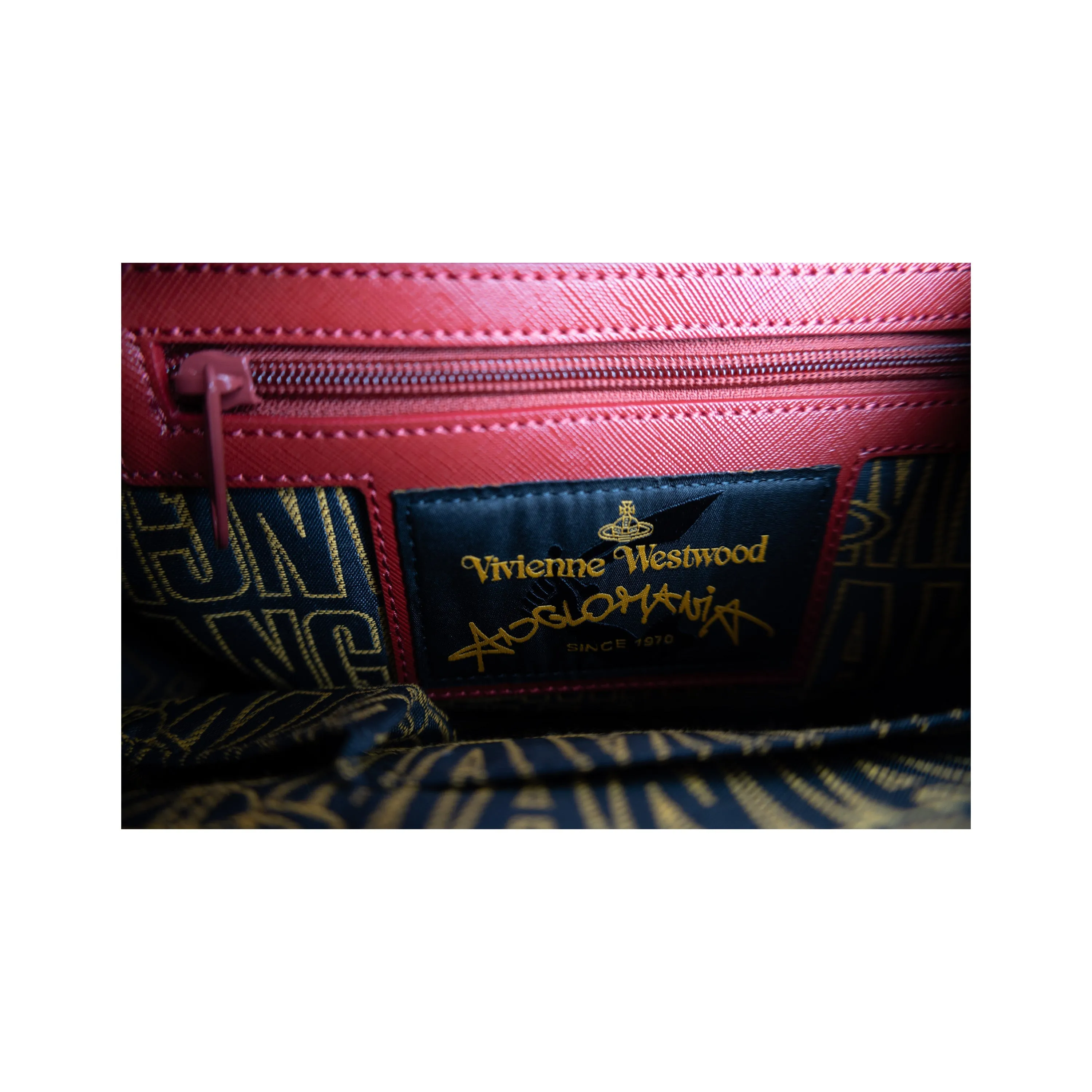 Vivienne Westwood Anglomania Divina Red Handbag - '10s