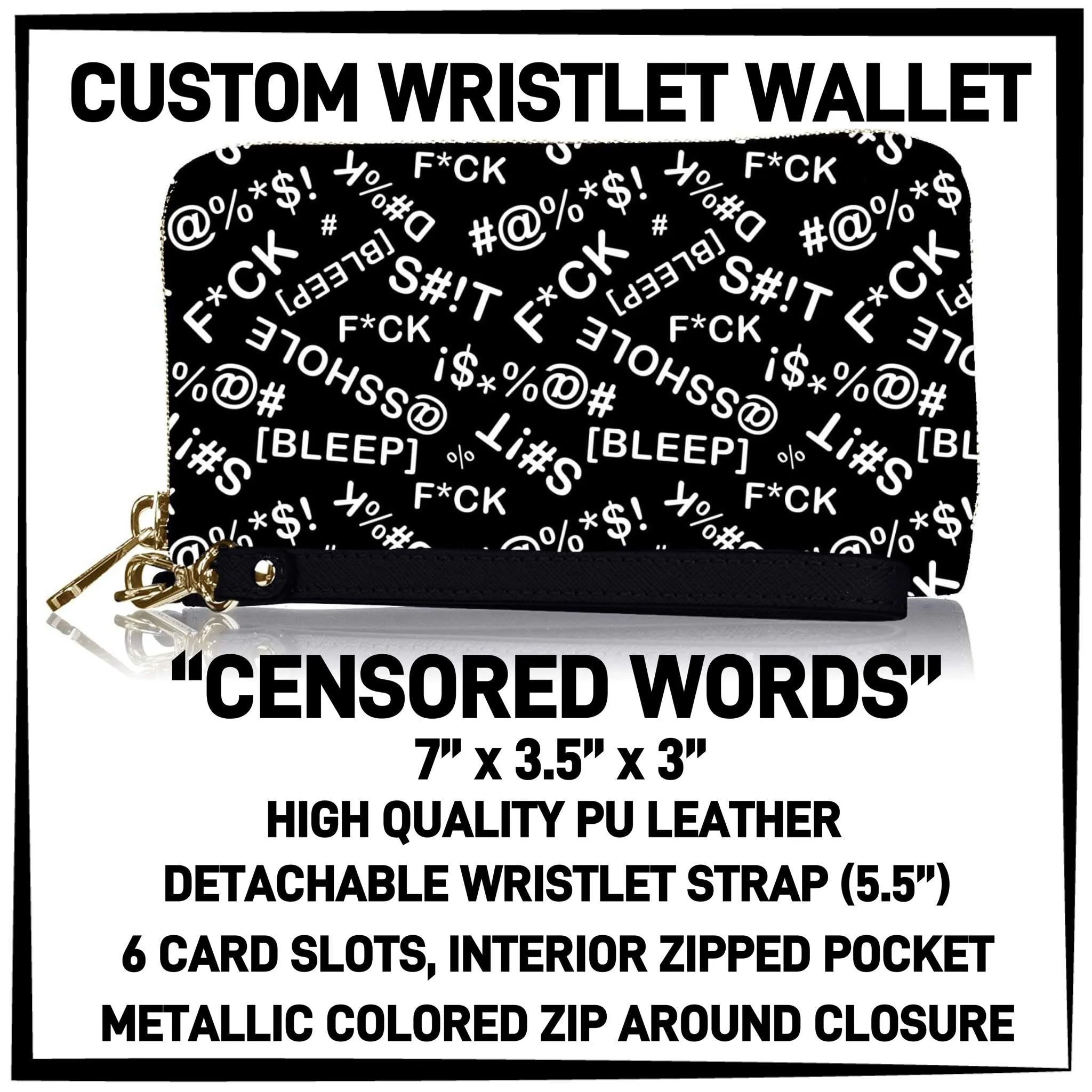 Wallet - censored words