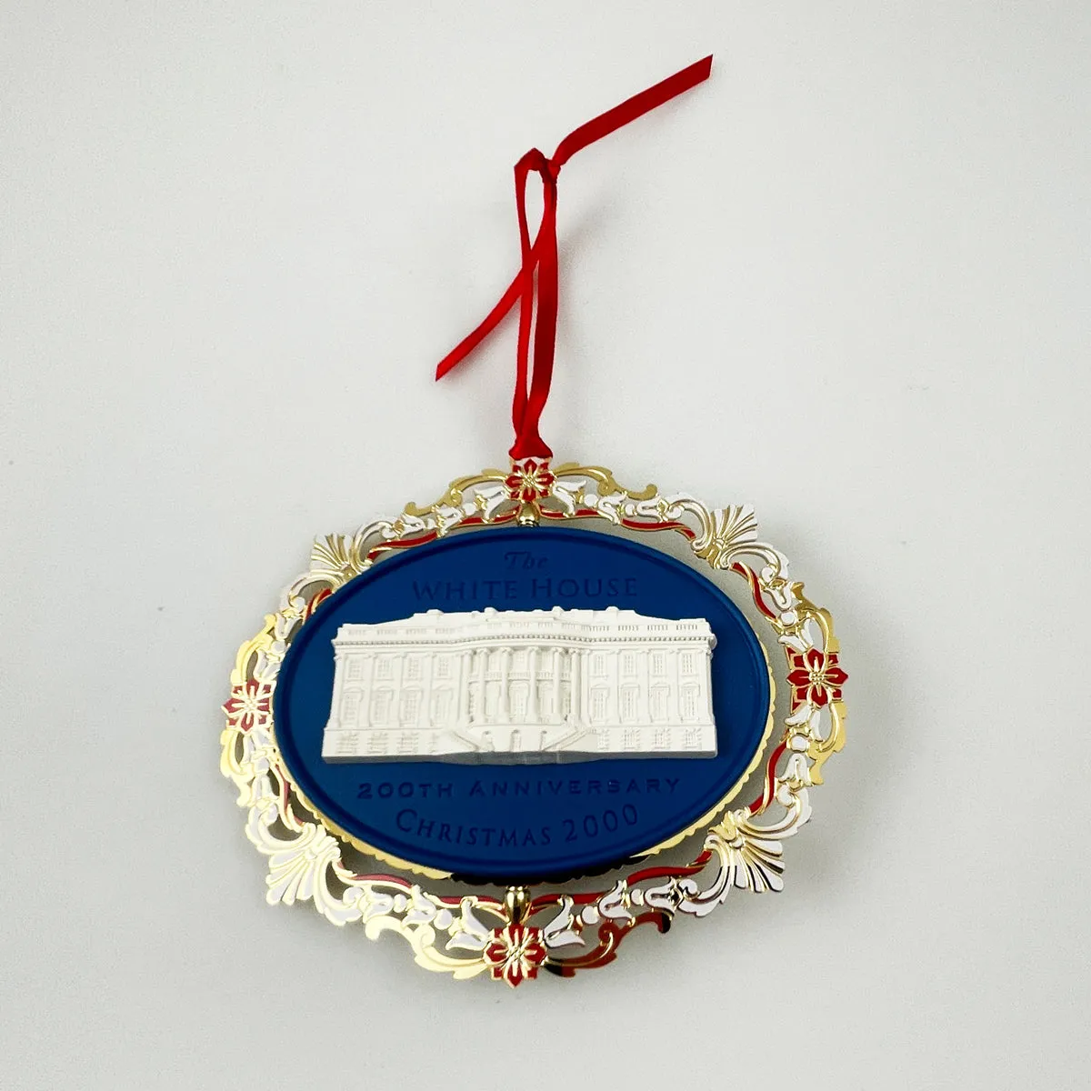 White House Christmas Ornament 200th Anniversary 2000