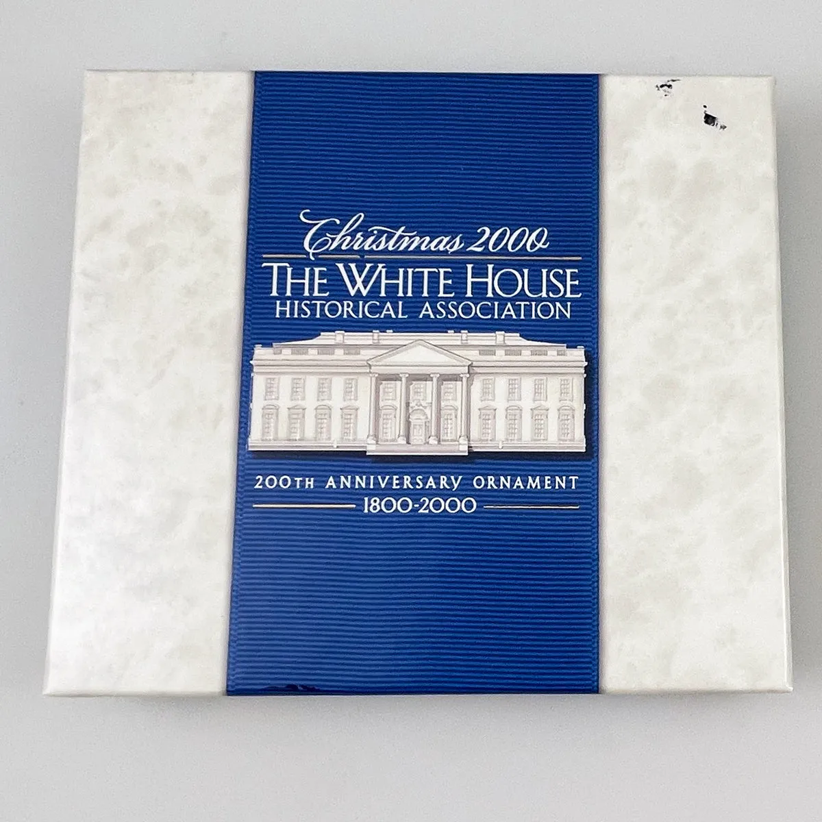 White House Christmas Ornament 200th Anniversary 2000