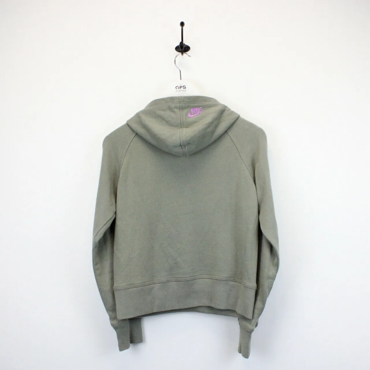 Womens NIKE 00s Hoodie Green | XS