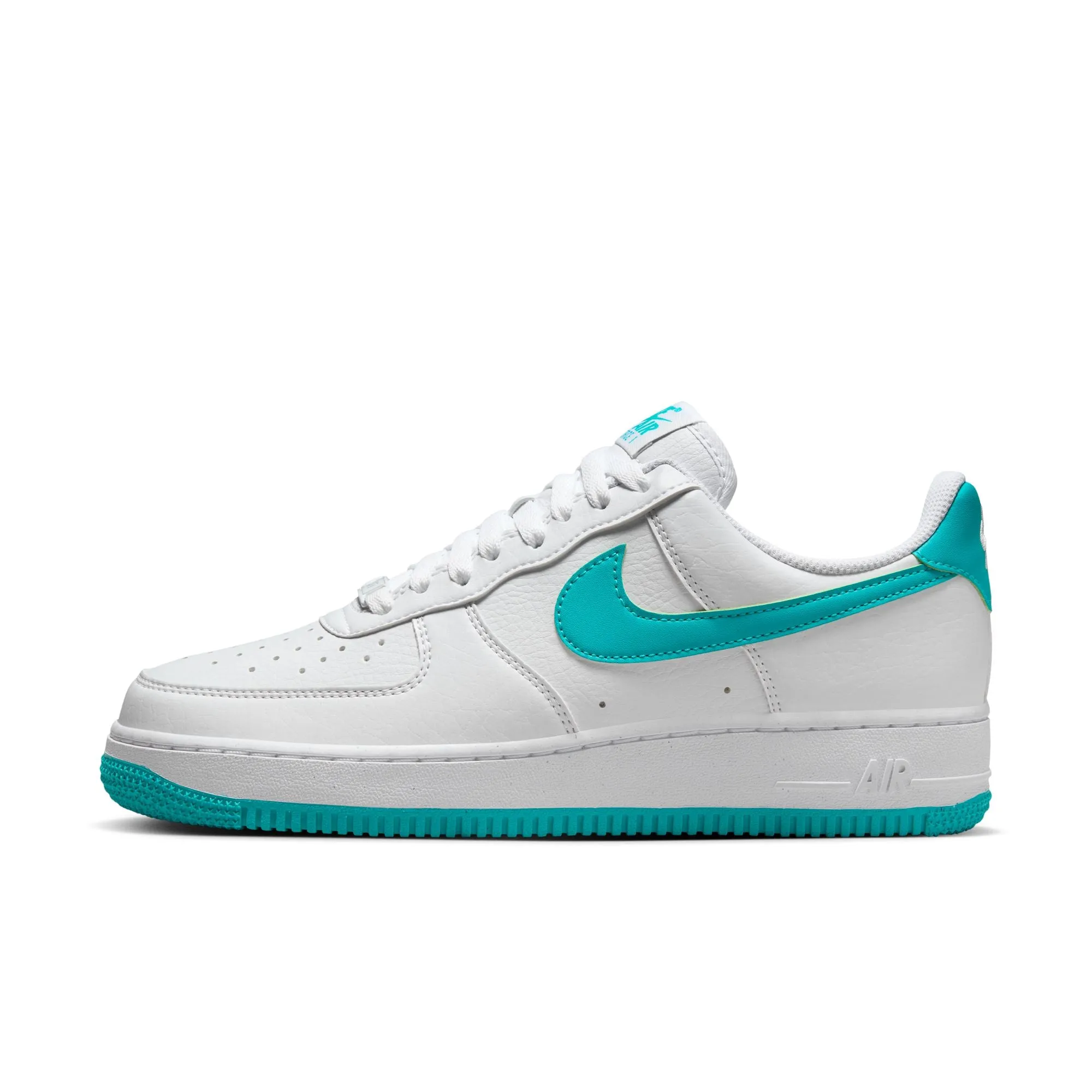 Women's Nike  Air Force 1 '07 - WHITE/DUSTY CACTUS-WHITE-VOLT