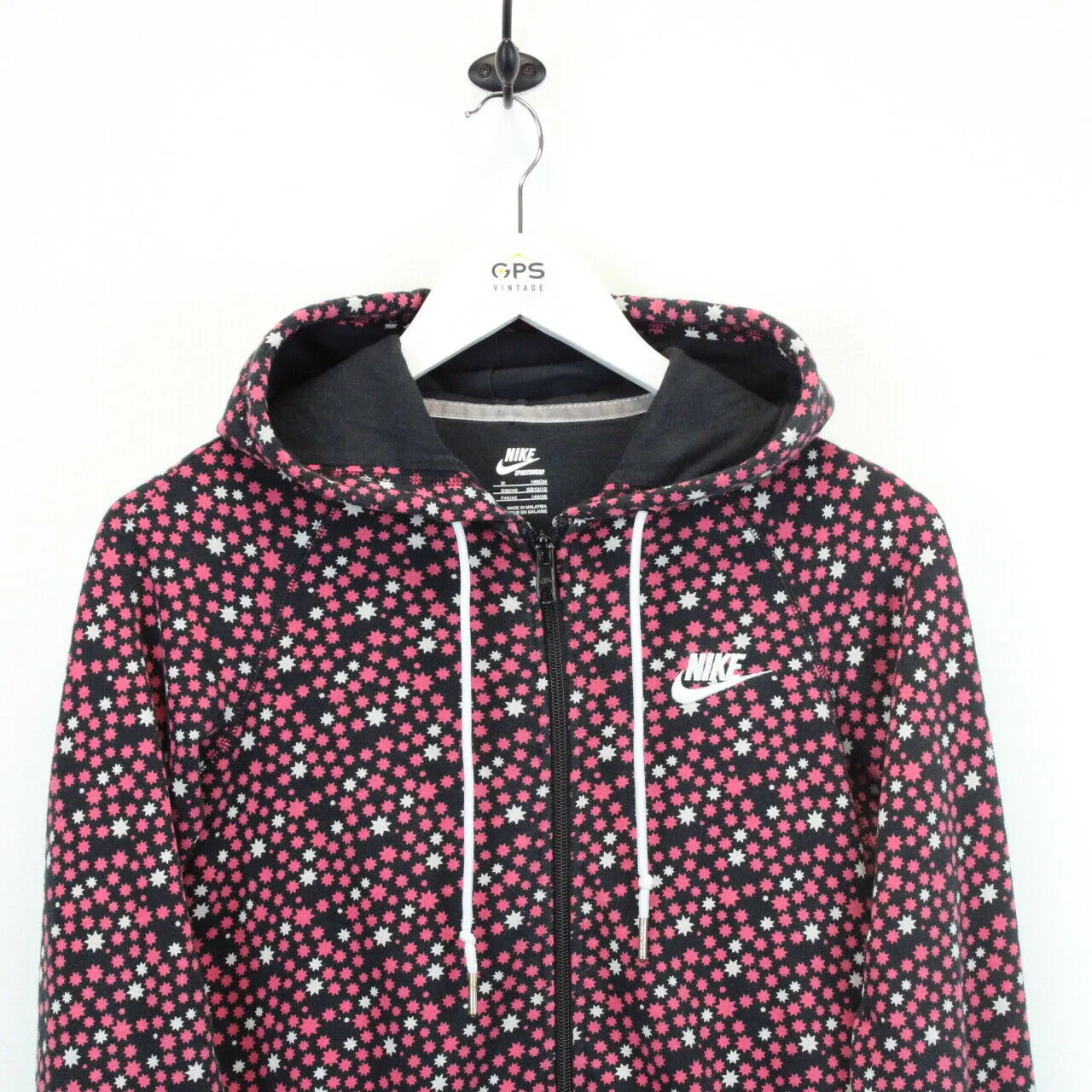 Womens NIKE Hoodie Pink | Medium