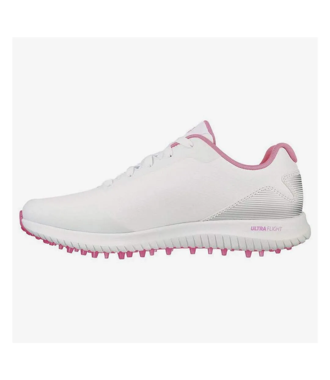 Womens/ladies go golf max 2 golf shoes white/multicoloured Skechers